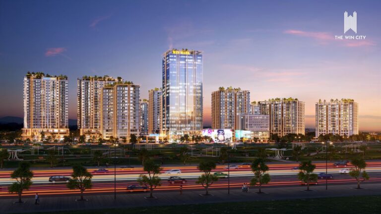 The Win City – hướng nhìn ra sông